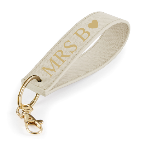 Mrs Heart Loop Key Ring