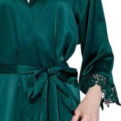 Satin Lace Robe (Script Design)
