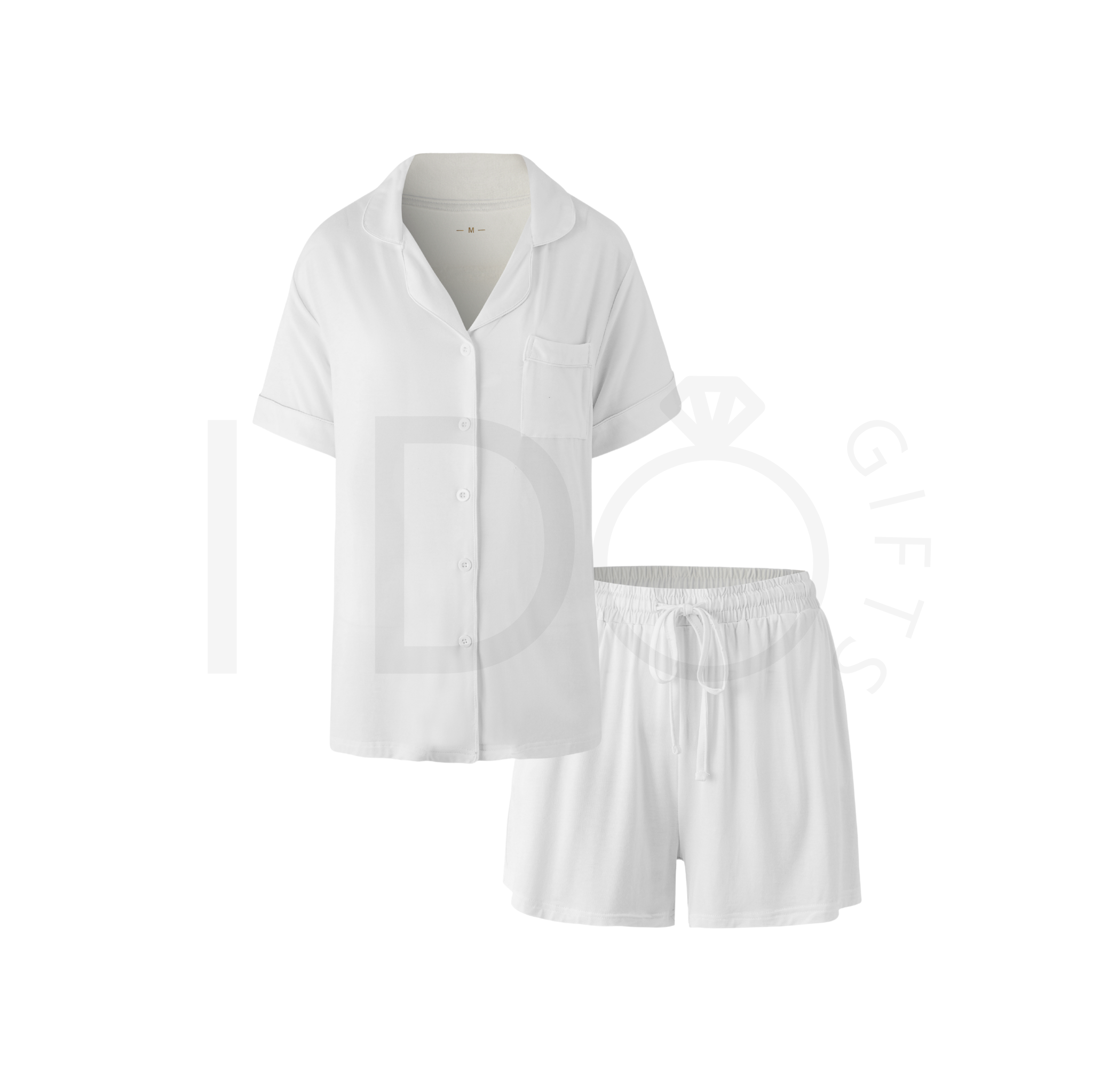Relax Short Pyjama Set - White