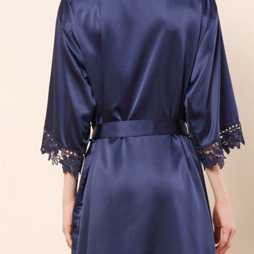 Satin Lace Robe (Script Design)