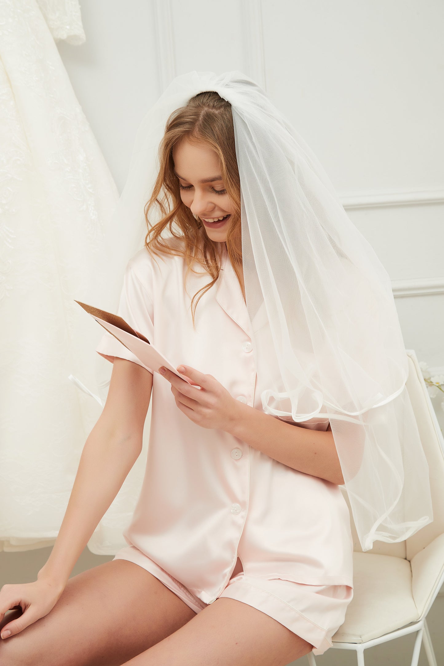 Layla Personalised Satin Pyjama Set - Adult