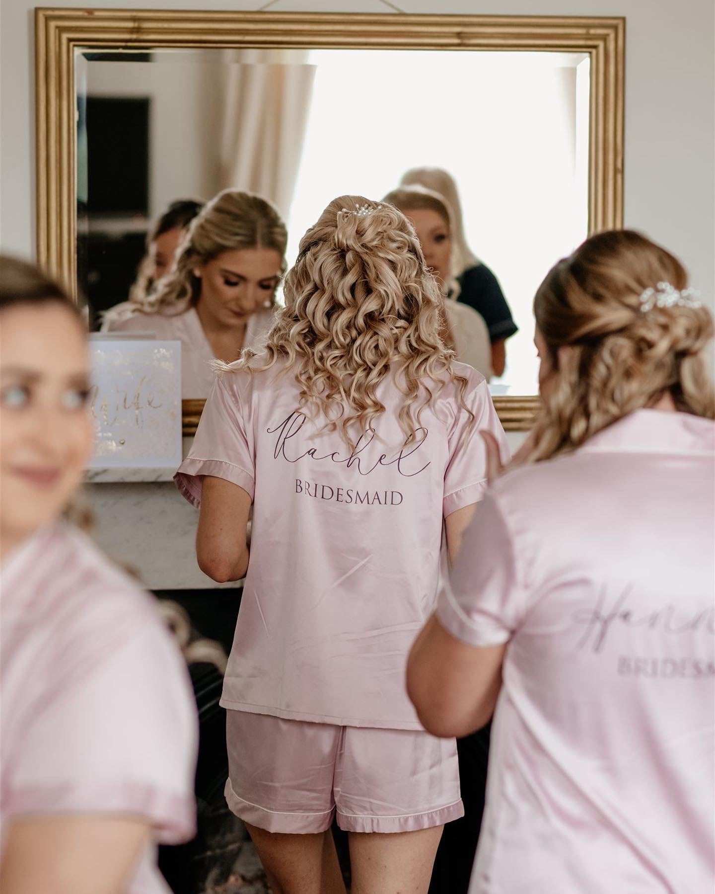 Lottie Personalised Satin Pyjama Set