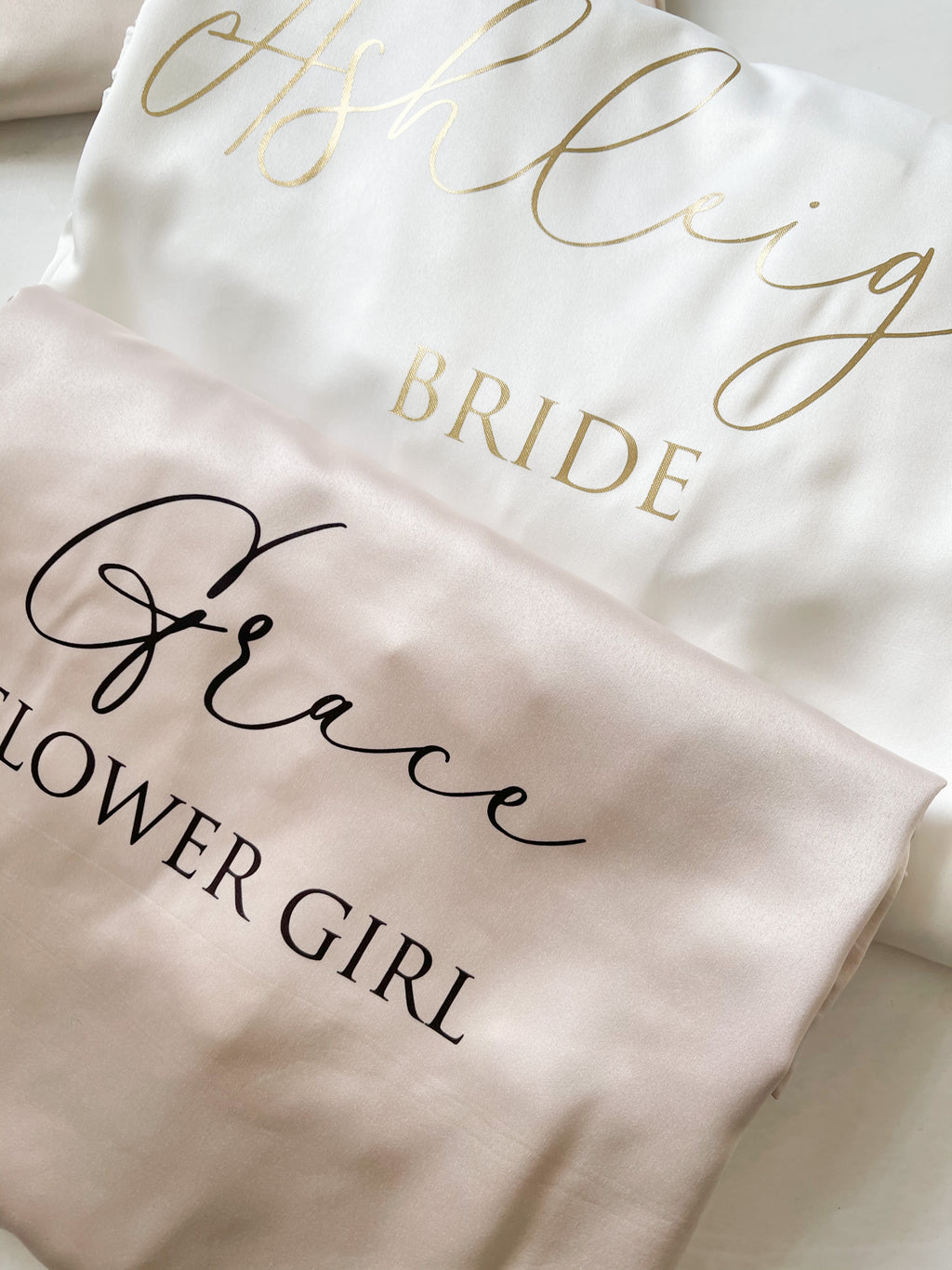 Lottie Personalised Satin Pyjama Set