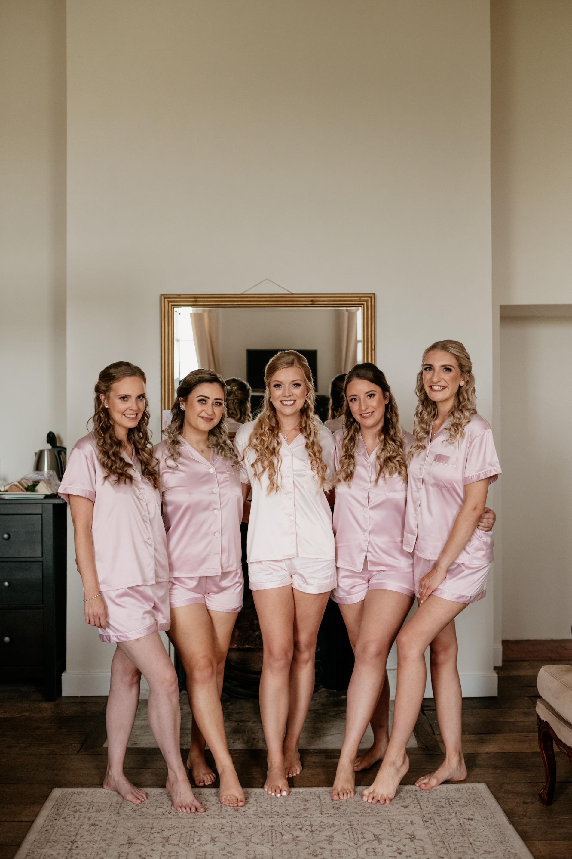 Lottie Personalised Satin Pyjama Set