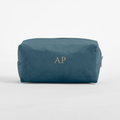 Velvet Monogrammed Make-up Bag