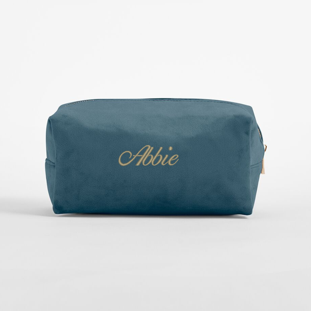 Velvet Personalised Make-up Bag