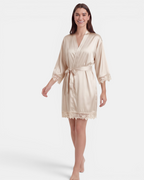 Personalised Wedding Robe - Holly  Design