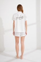 Holly Personalised Satin Pyjama Set