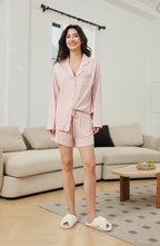 Relaxed Long/Short Pyjama Set