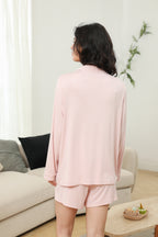 Relaxed Long/Short Pyjama Set