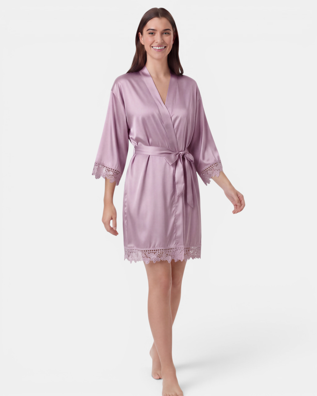 Personalised Wedding Robe - Holly  Design