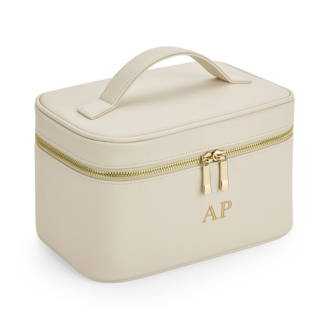Safino Luxe Mono Vanity Case