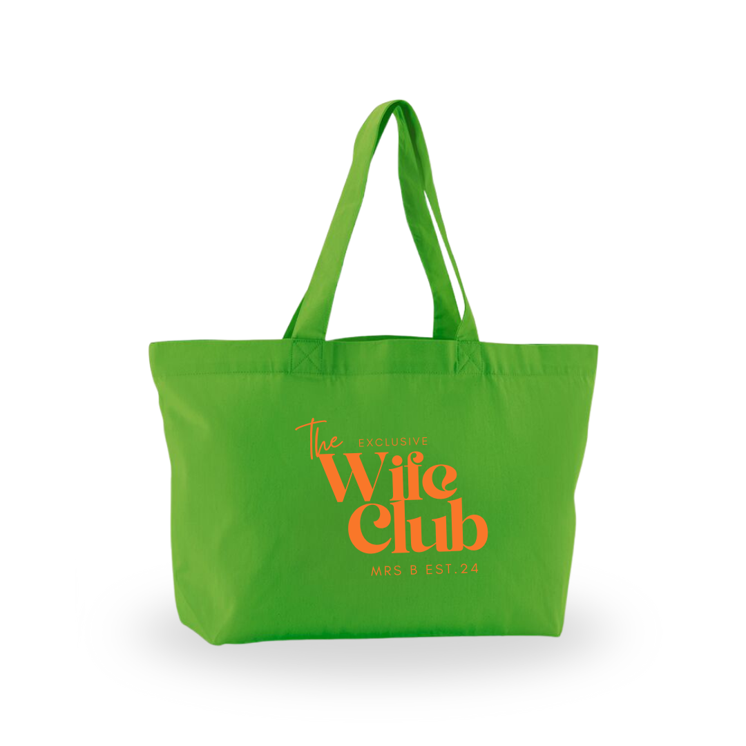 Exclusive Wife Club Organic Tote