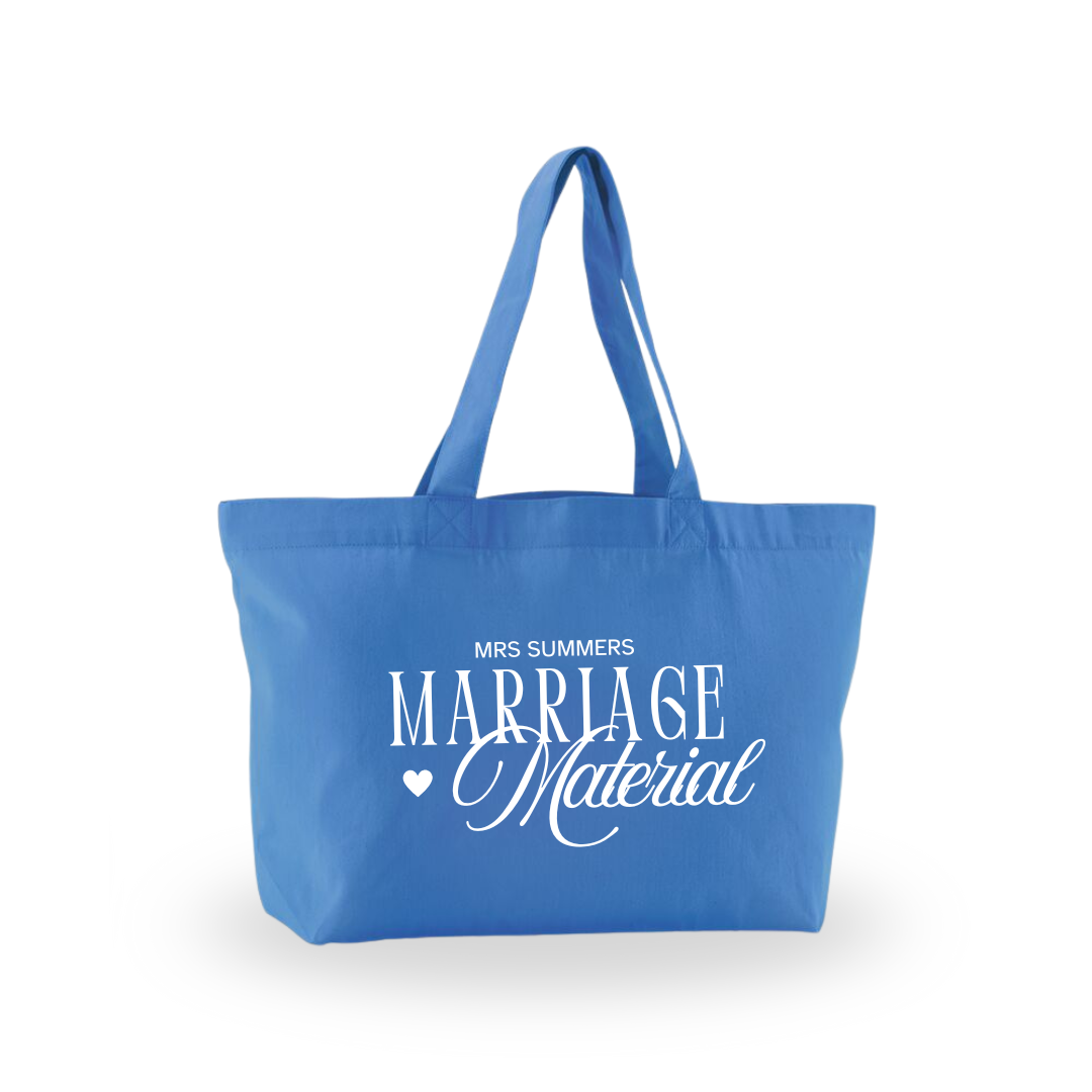 Marriage Material Organic Vibe Tote