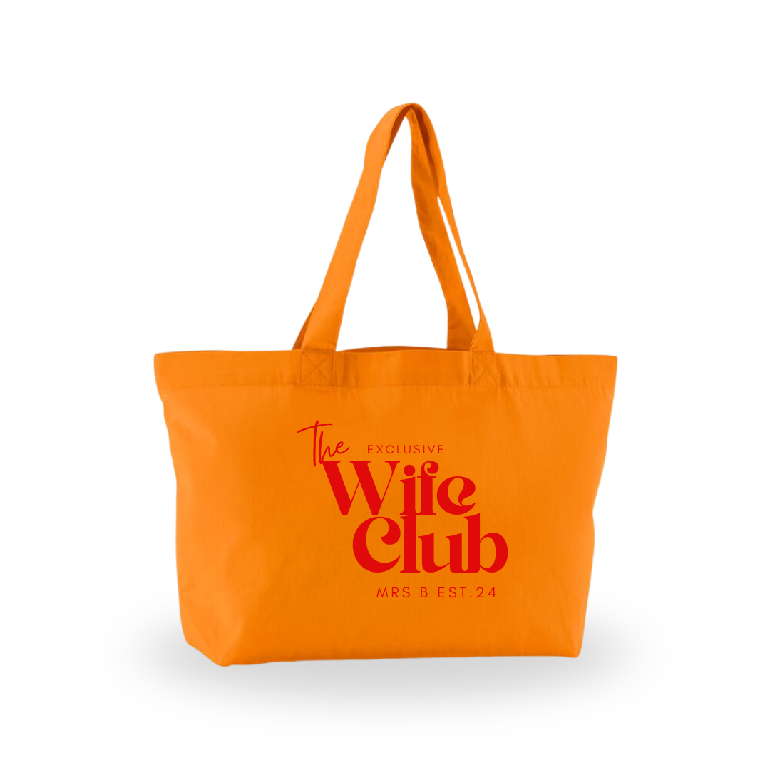 Exclusive Wife Club Organic Tote