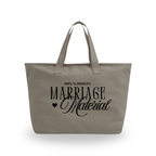 Marriage Material Oversized Tote