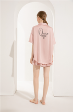 Luxury Satin Relaxed Fit Pyjama Set - Olivia Design