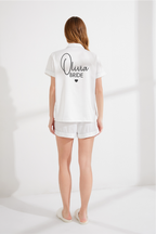 Olivia Personalised Satin Pyjama Set