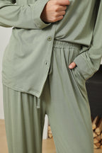 Relax Monogrammed Long Pyjama Set