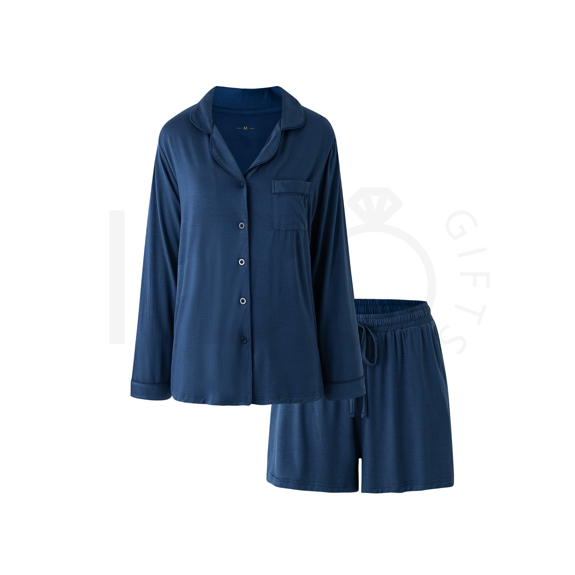 Relaxed Long/Short Pyjama Set