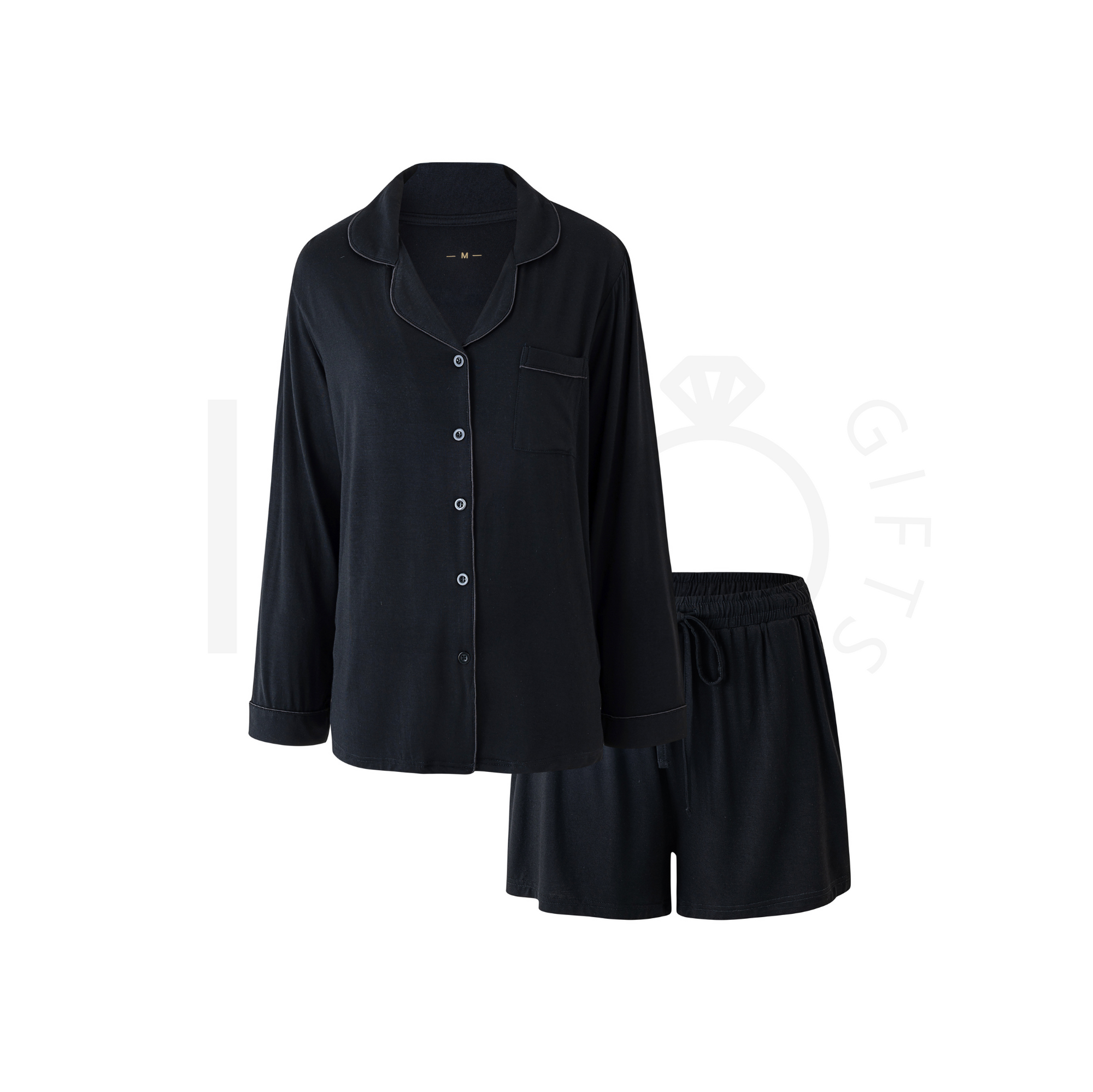 Relax Long Sleeved Short Pyjama Set