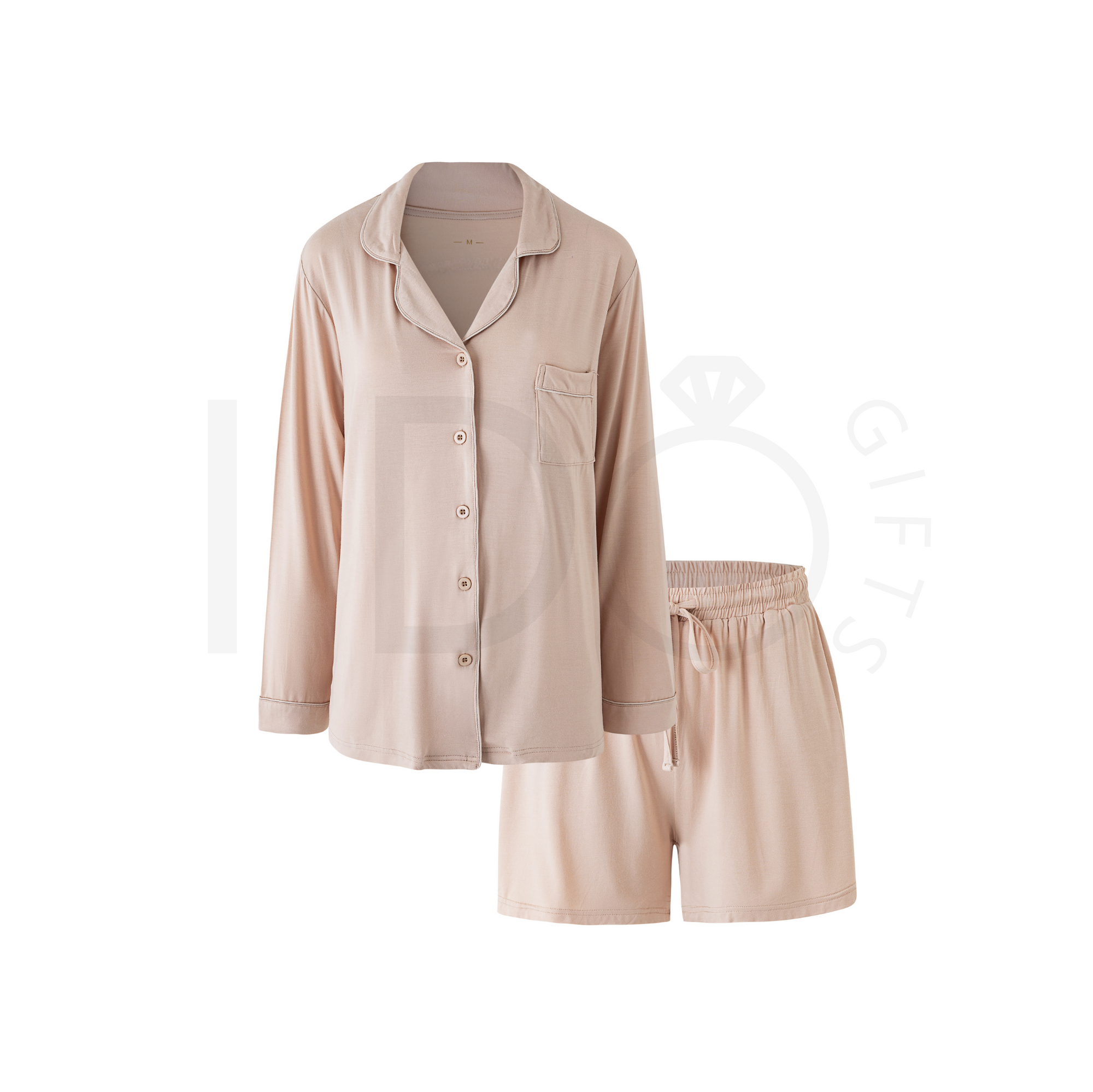 Relaxed Long/Short Pyjama Set