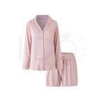 Relaxed Long/Short Pyjama Set