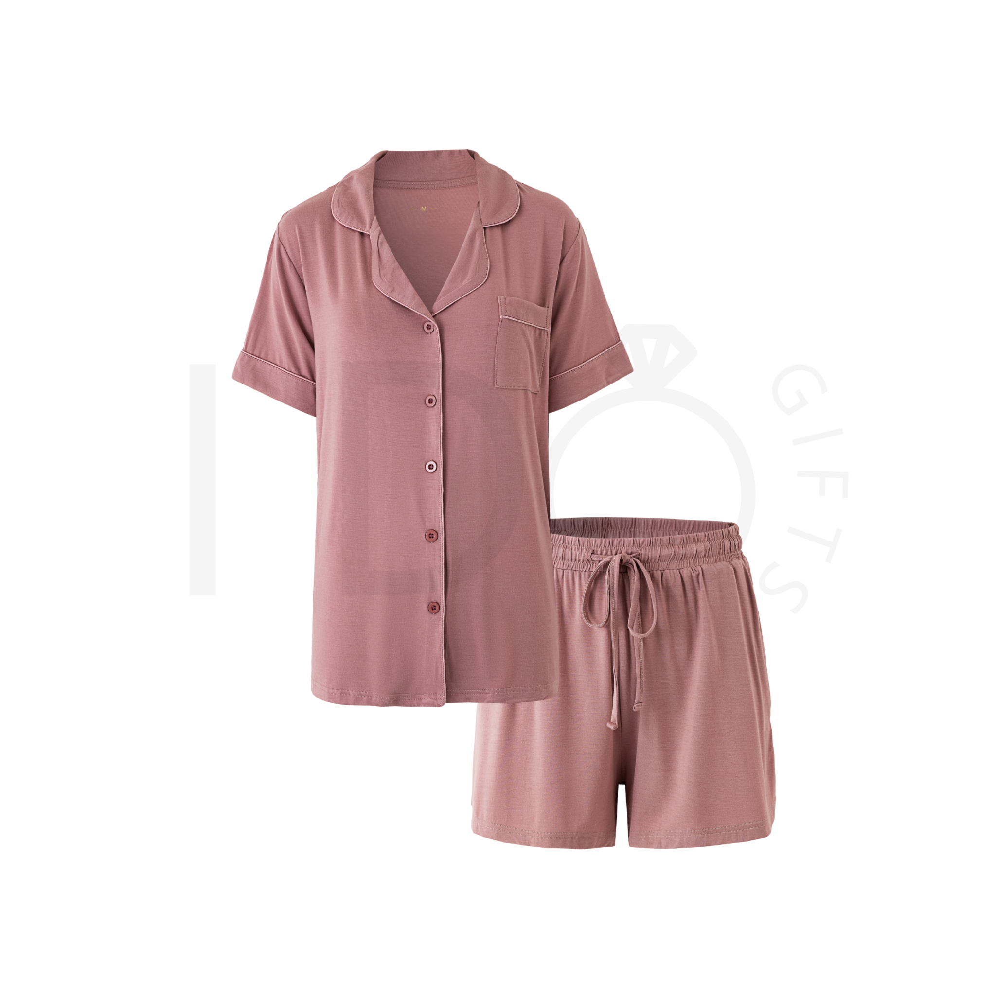 Relax Short Pyjama Set - Dusty Pink