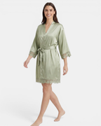 Personalised Wedding Robe - Holly  Design