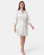 Personalised Wedding Robe - Holly  Design