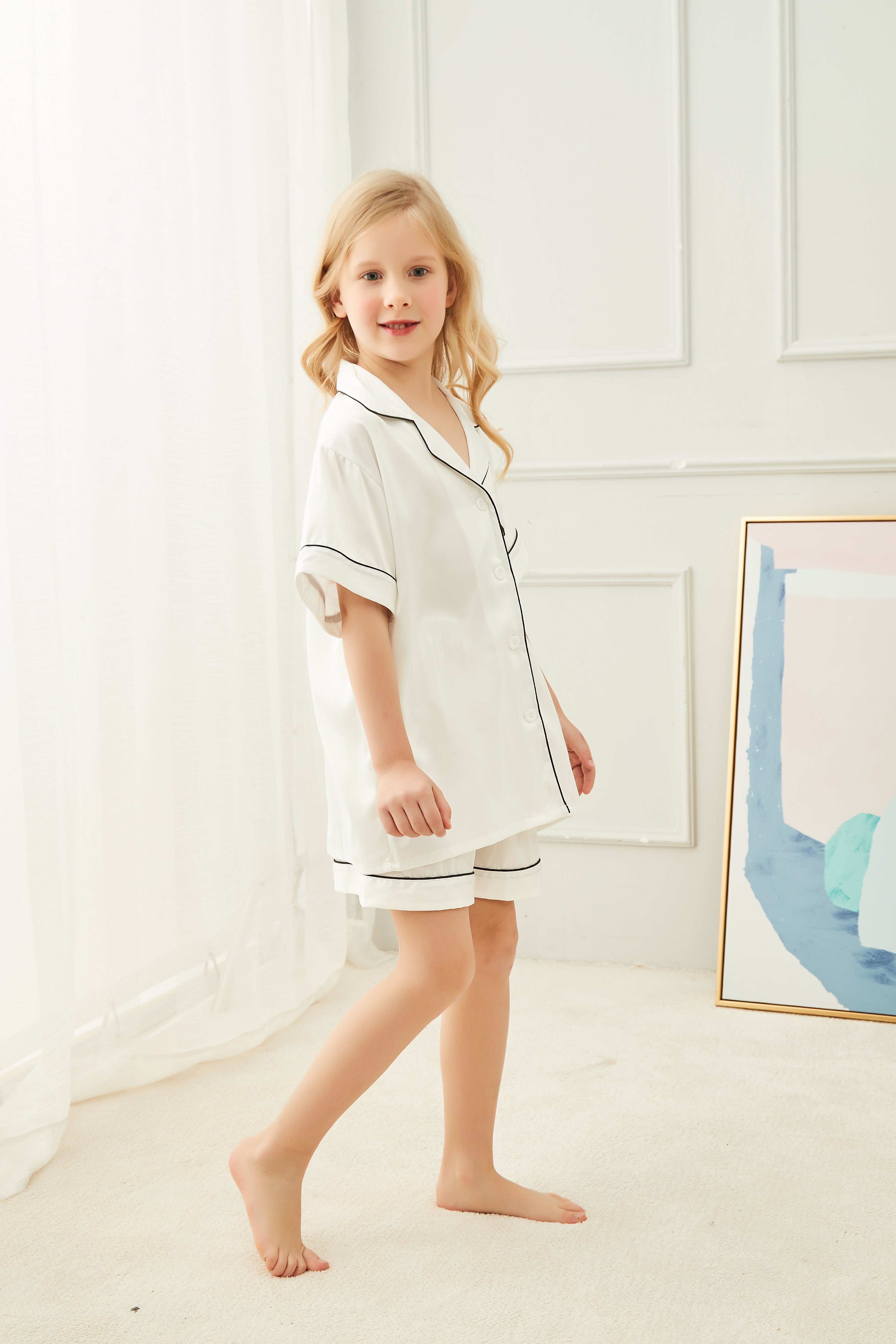 Lottie Personalised Satin Pyjama Set - Children