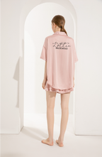 Luxury Satin Relaxed Fit Pyjama Set - Lottie Design