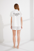 Michelle Personalised Satin Pyjama Set